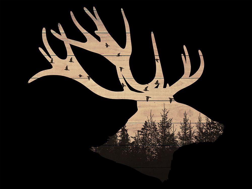 Deer Bear art print by Marcus Prime for $57.95 CAD