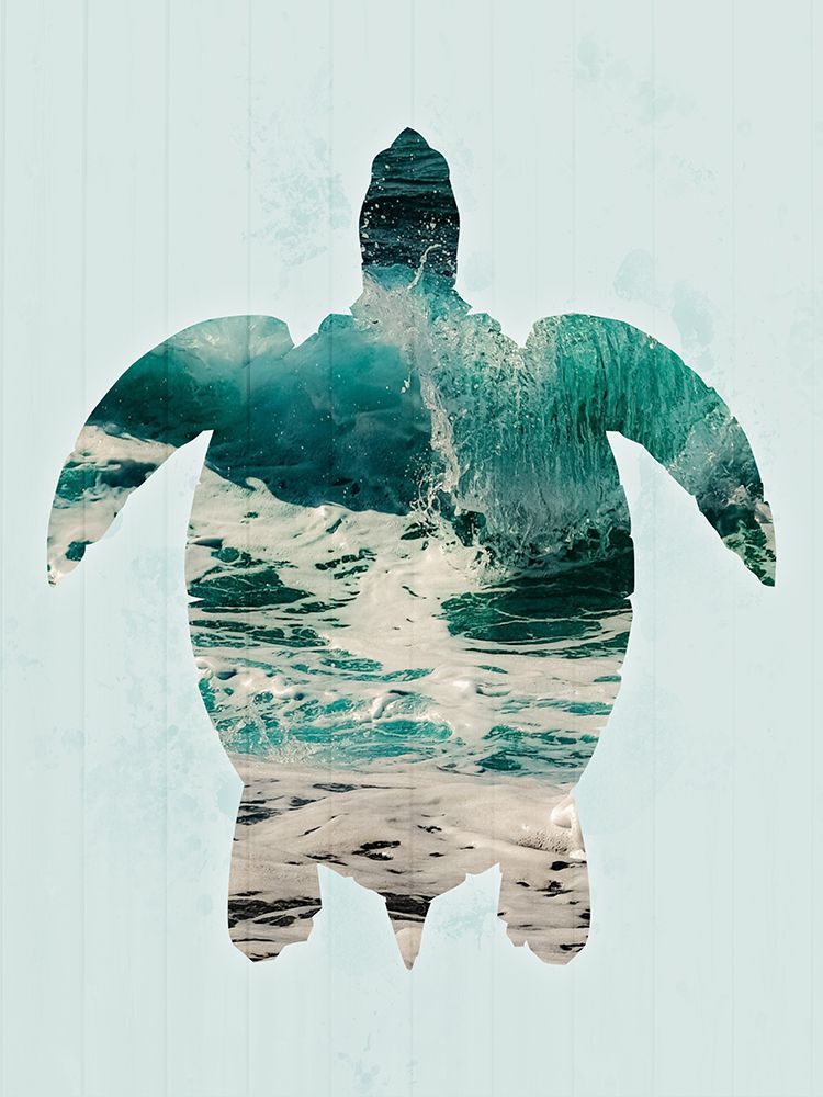 Coastal Turtle 2 art print by Marcus Prime for $57.95 CAD
