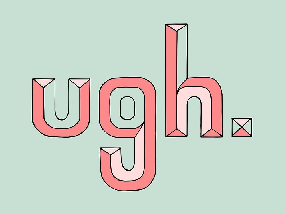 UGH art print by Marcus Prime for $57.95 CAD