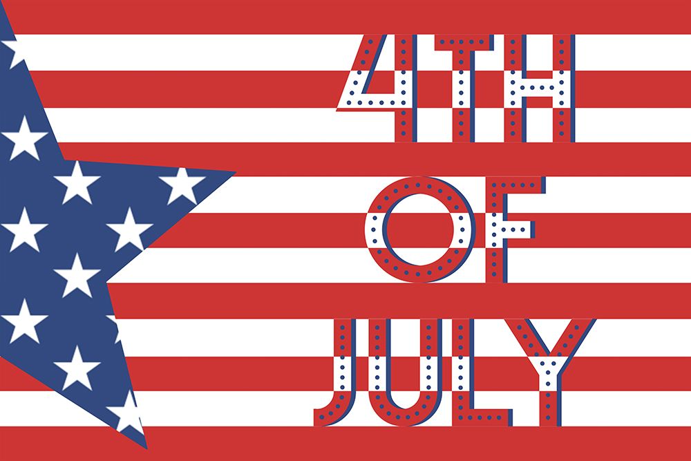 4th Of July art print by Kimberly Allen for $57.95 CAD