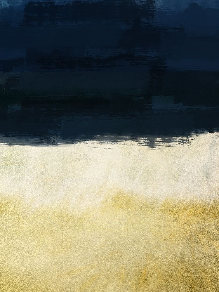 Gold Indigo Shuffle art print by Marcus Prime for $57.95 CAD