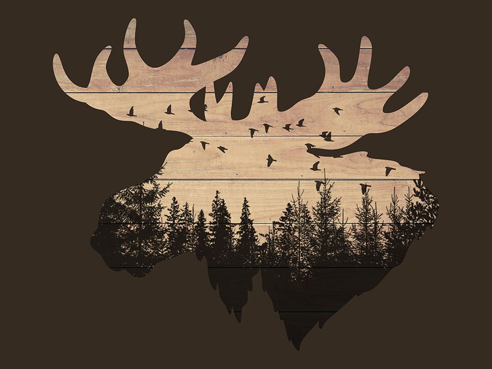 Wooden Wilderness 3 art print by Marcus Prime for $57.95 CAD