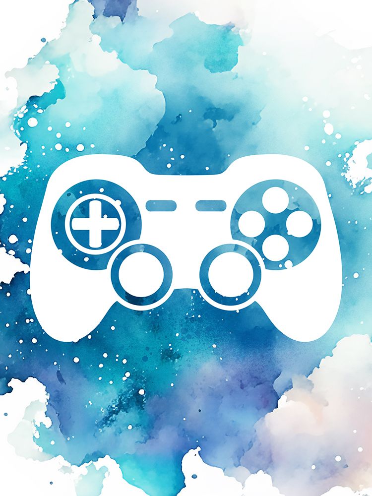Controller Splatter art print by Marcus Prime for $57.95 CAD