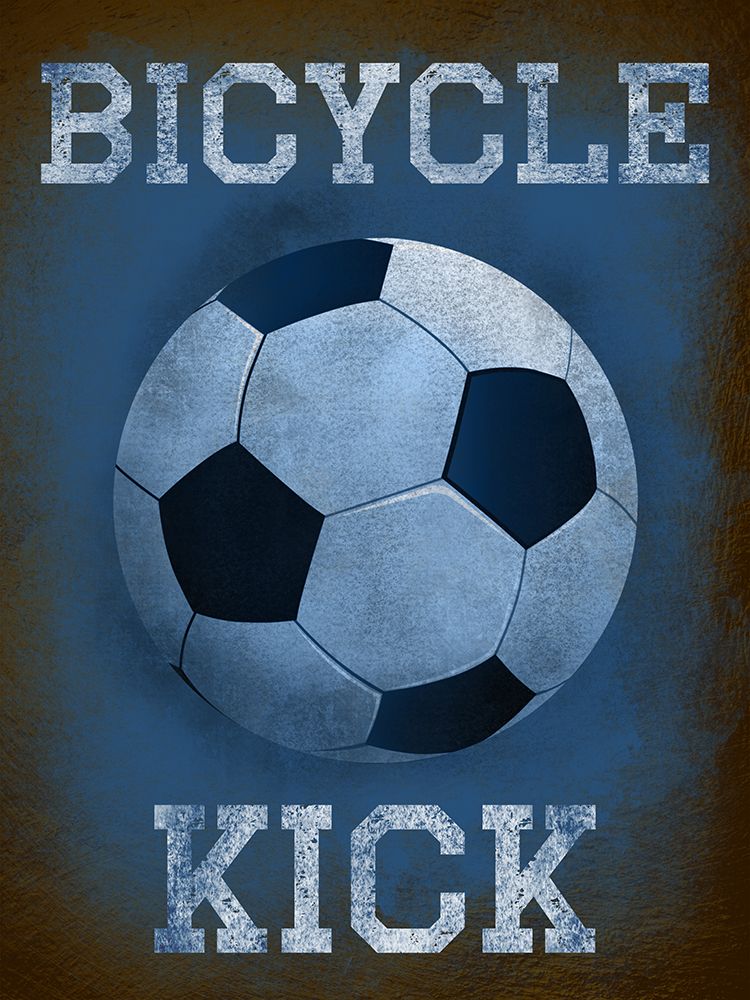 Bicycle Kick art print by Marcus Prime for $57.95 CAD