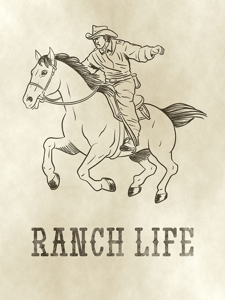 Ranch Life art print by Marcus Prime for $57.95 CAD