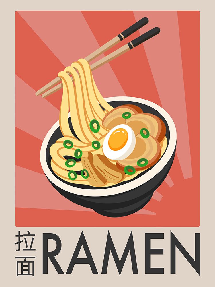 Iconic Ramen art print by Marcus Prime for $57.95 CAD