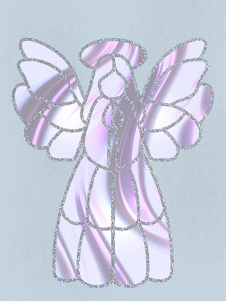 Stained Glass Angel art print by Marcus Prime for $57.95 CAD