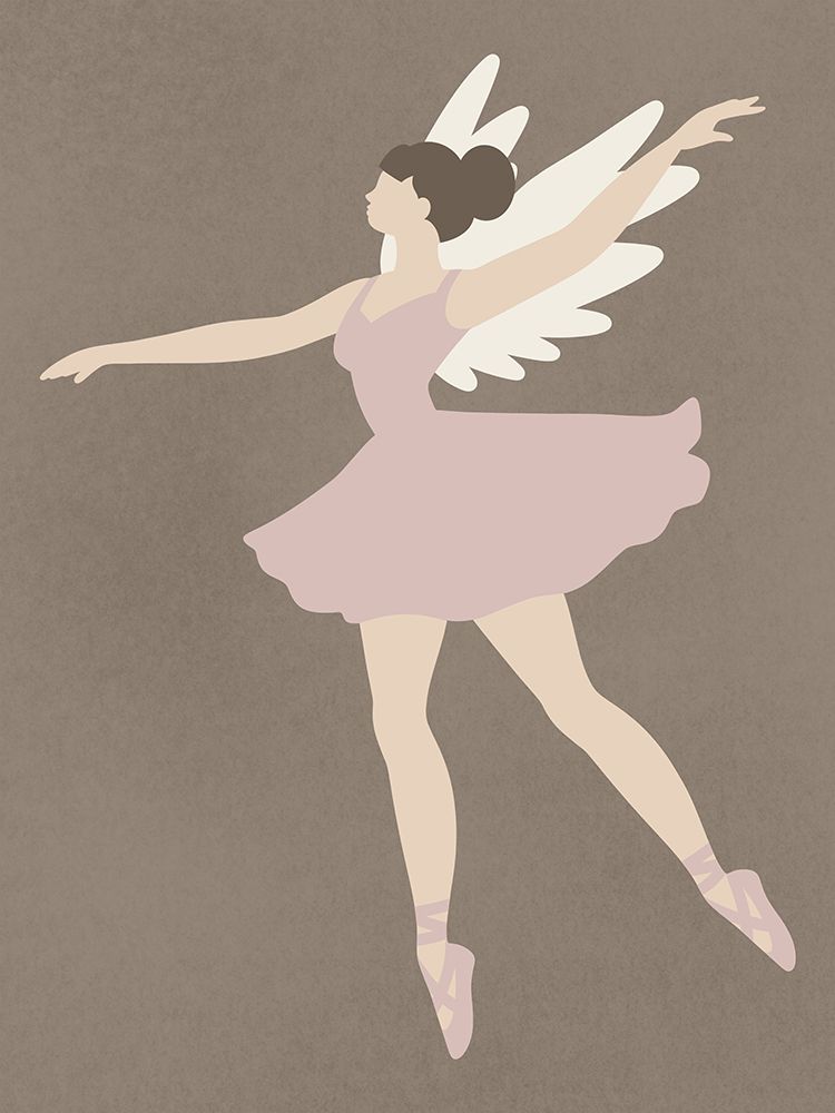 Ballerina Angel art print by Marcus Prime for $57.95 CAD