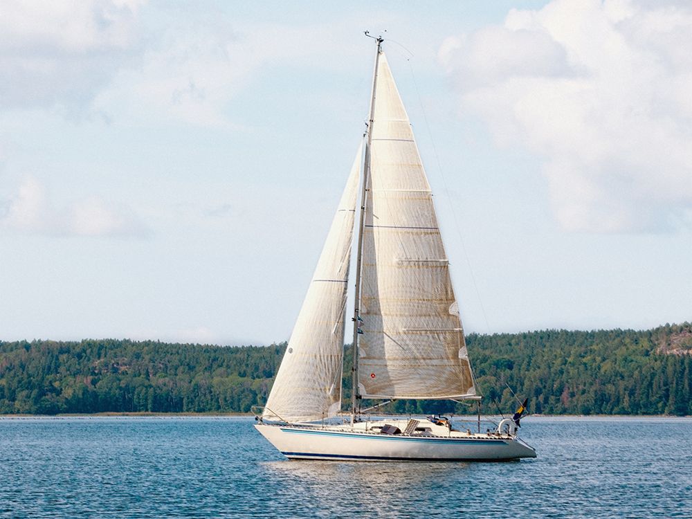 Solo Sailing 1 art print by Marcus Prime for $57.95 CAD