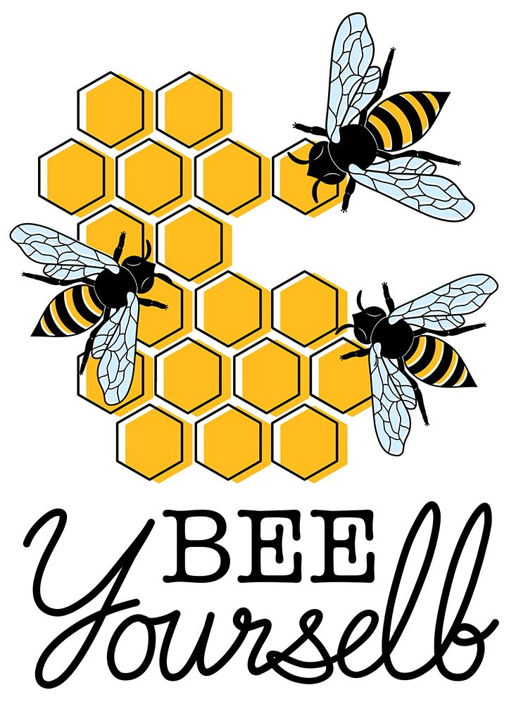 Bee Yourself art print by Marcus Prime for $57.95 CAD