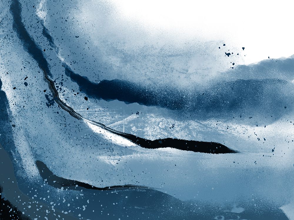 Future Blue Friction 1 art print by Marcus Prime for $57.95 CAD