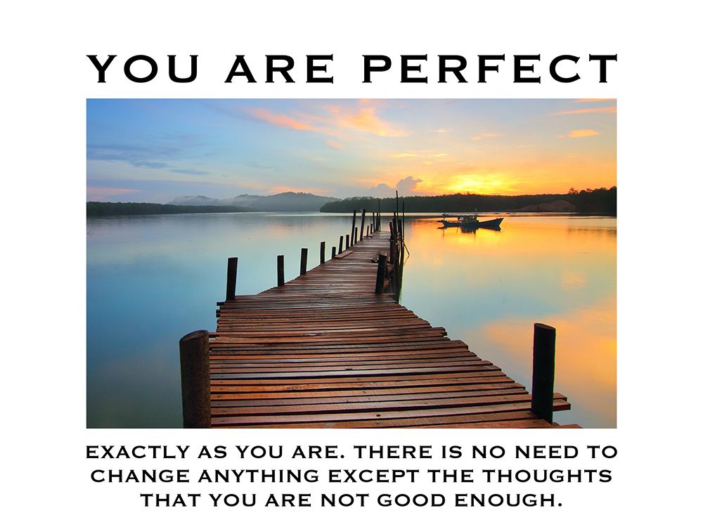 You Are Perfect art print by Marcus Prime for $57.95 CAD