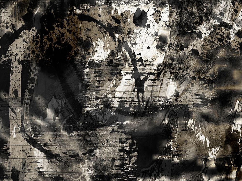 Golden Abstraction 1 art print by Marcus Prime for $57.95 CAD