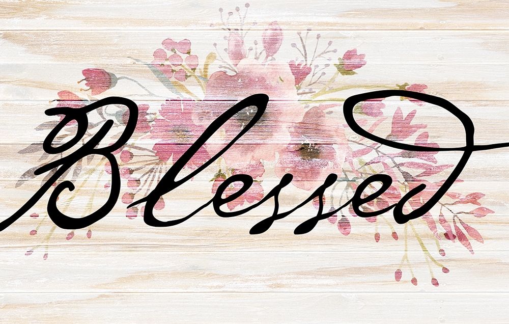 Floral Blessed art print by Marcus Prime for $57.95 CAD