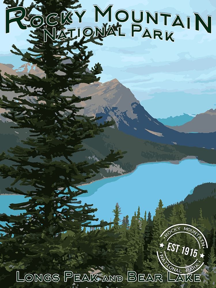 Rocky Mountains art print by Marcus Prime for $57.95 CAD