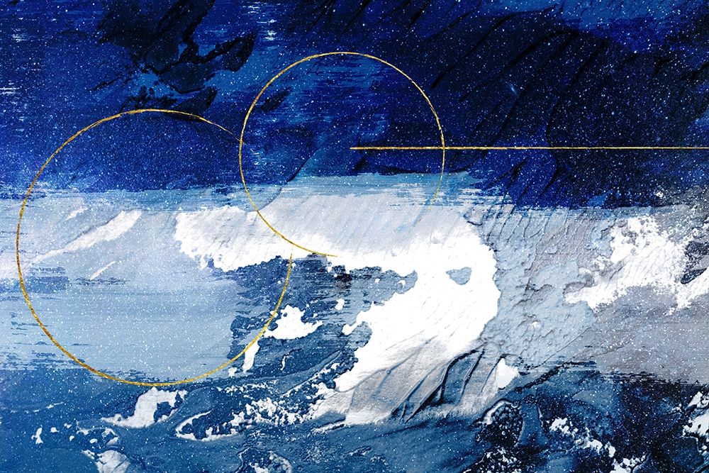 Indigo Storm 2 art print by Marcus Prime for $57.95 CAD