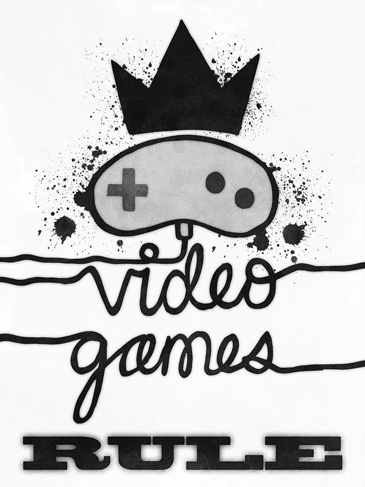 Games Rule art print by Marcus Prime for $57.95 CAD