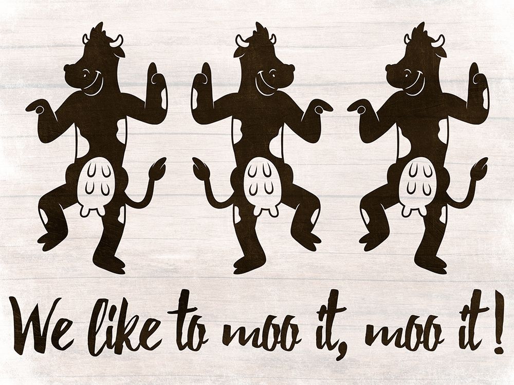 Moo It Moo it art print by Marcus Prime for $57.95 CAD