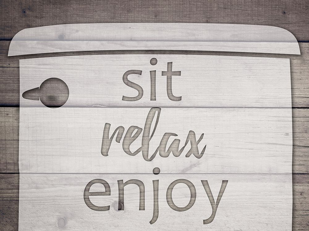 Relaxing Sit art print by Marcus Prime for $57.95 CAD