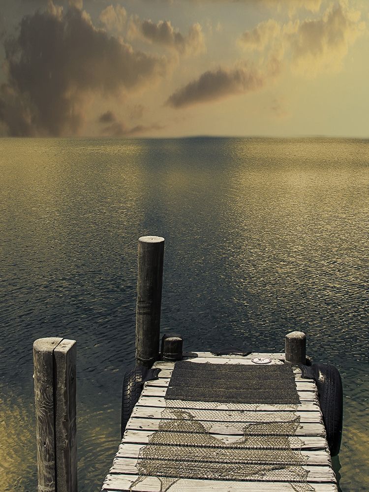Sunset On The Dock art print by Marcus Prime for $57.95 CAD