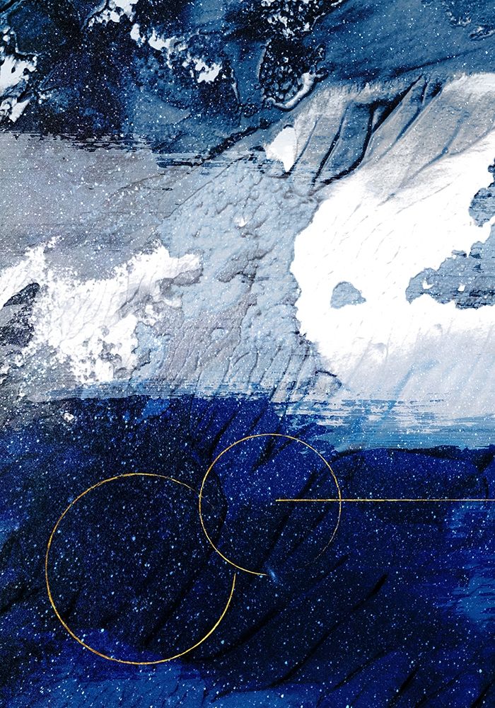 Infinity Indigo 1 art print by Marcus Prime for $57.95 CAD
