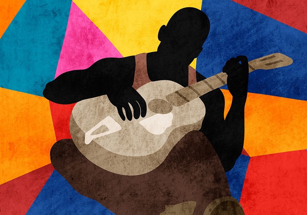 Solo Musician 1 art print by Marcus Prime for $57.95 CAD