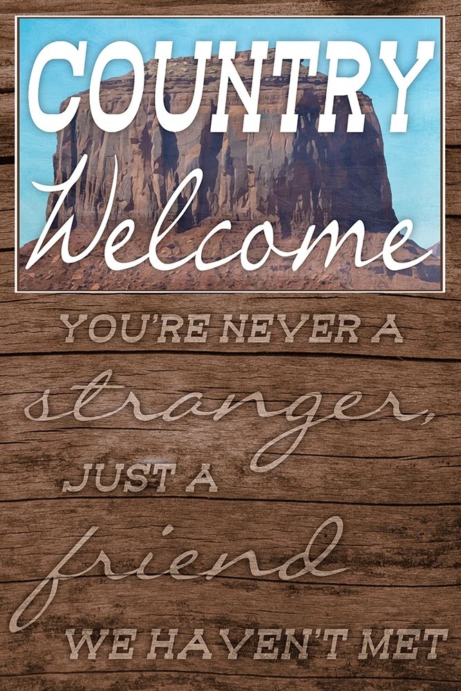 Country Welcome art print by Marcus Prime for $57.95 CAD