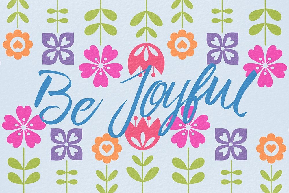 Joyful Flowers 1 art print by Marcus Prime for $57.95 CAD