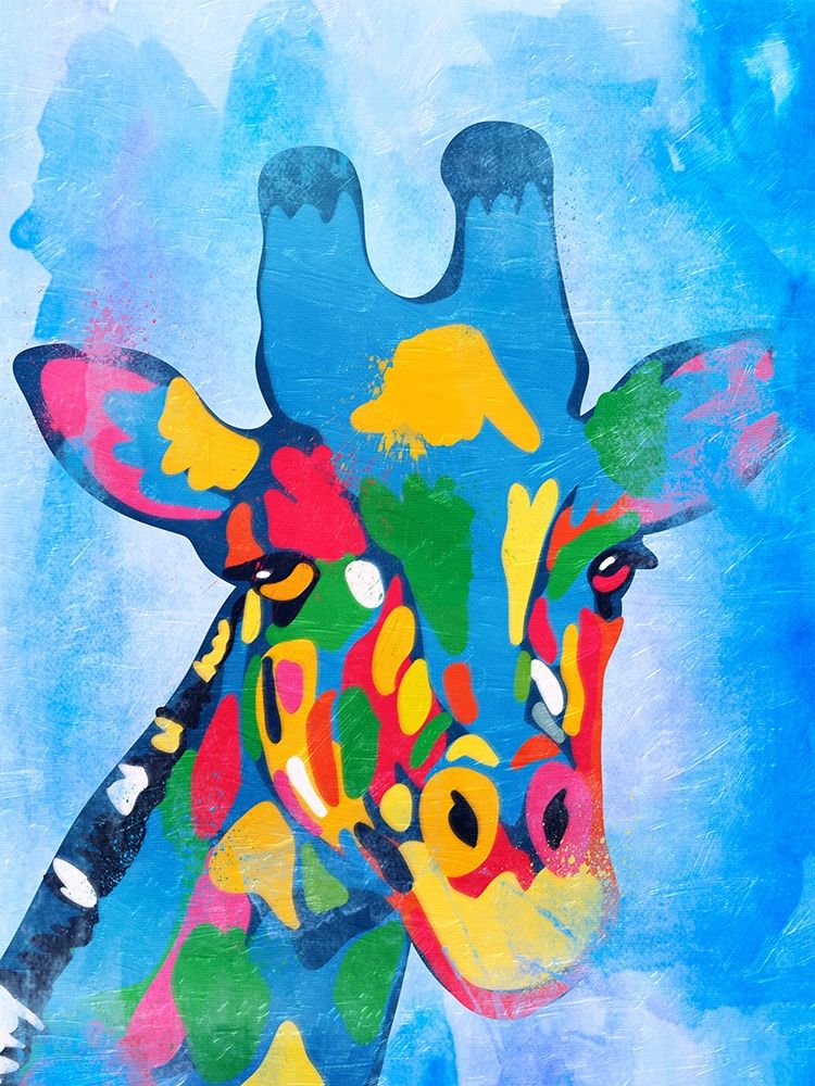 Colorful Safari 1 art print by Marcus Prime for $57.95 CAD