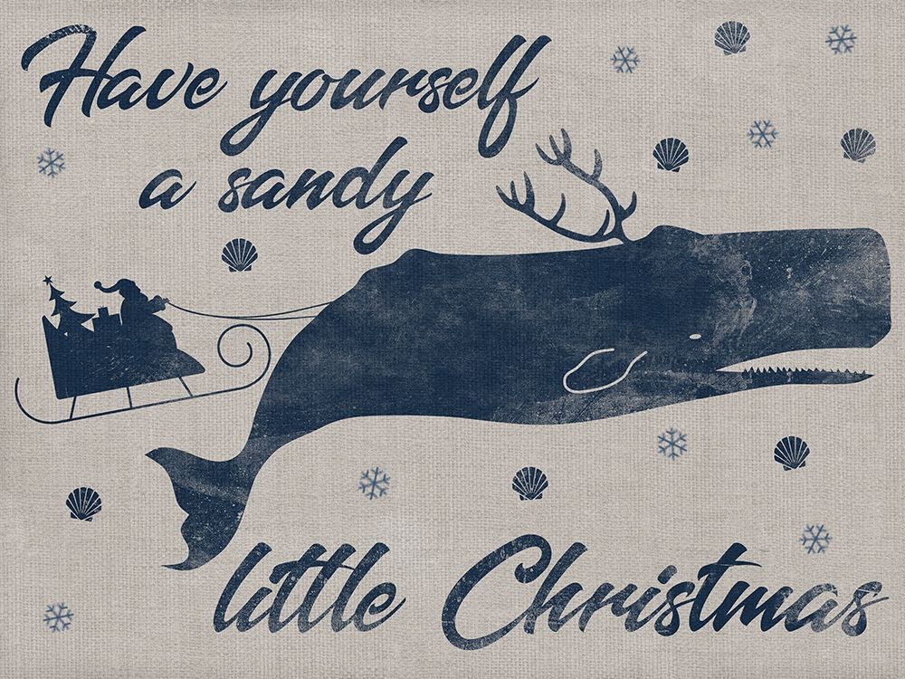 Sandy Christmas 1 art print by Marcus Prime for $57.95 CAD