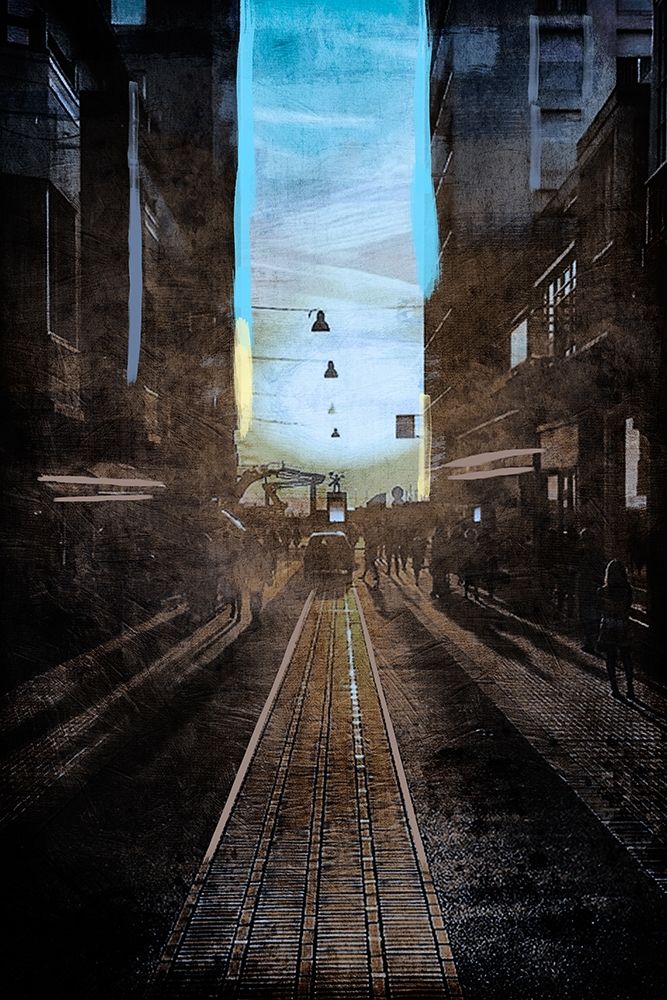 Street Stroll 1 art print by Marcus Prime for $57.95 CAD