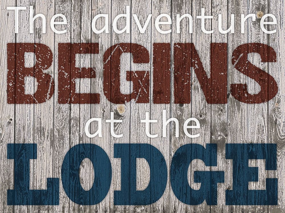 Adventure Lodge 1 art print by Marcus Prime for $57.95 CAD