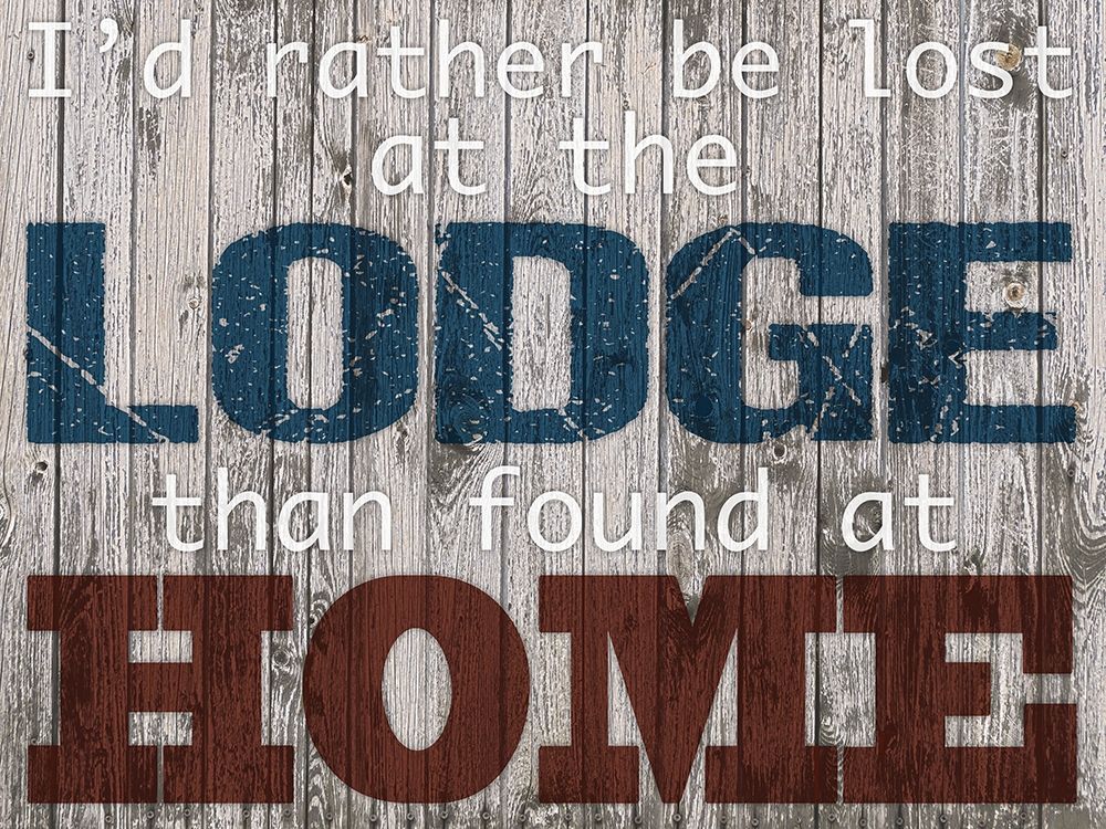 Lodge Home 1 art print by Marcus Prime for $57.95 CAD