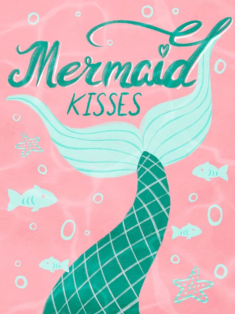 Mermaid Kisses 1 art print by Marcus Prime for $57.95 CAD
