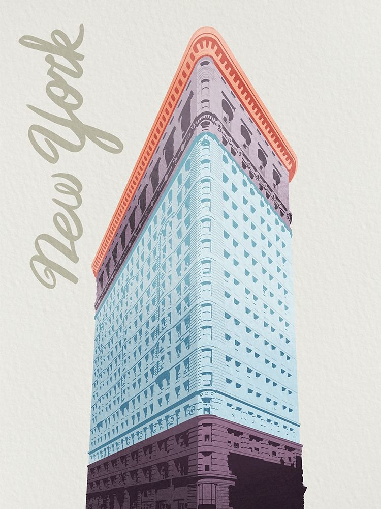Colorful New York 1 art print by Marcus Prime for $57.95 CAD