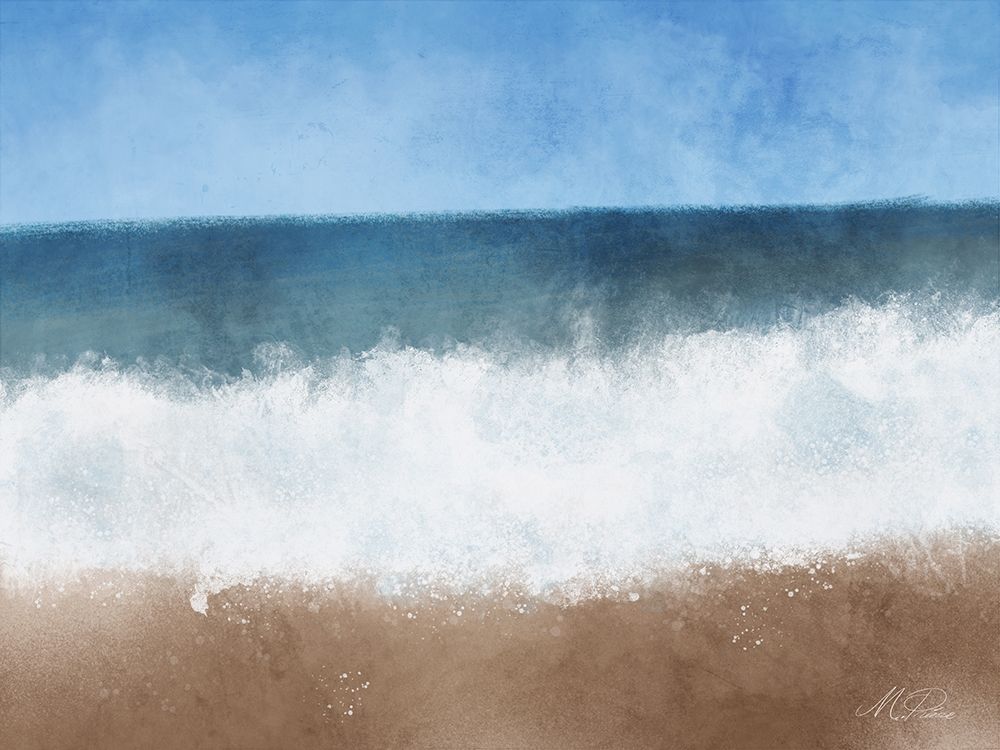 Turbulent Waves 1 art print by Marcus Prime for $57.95 CAD