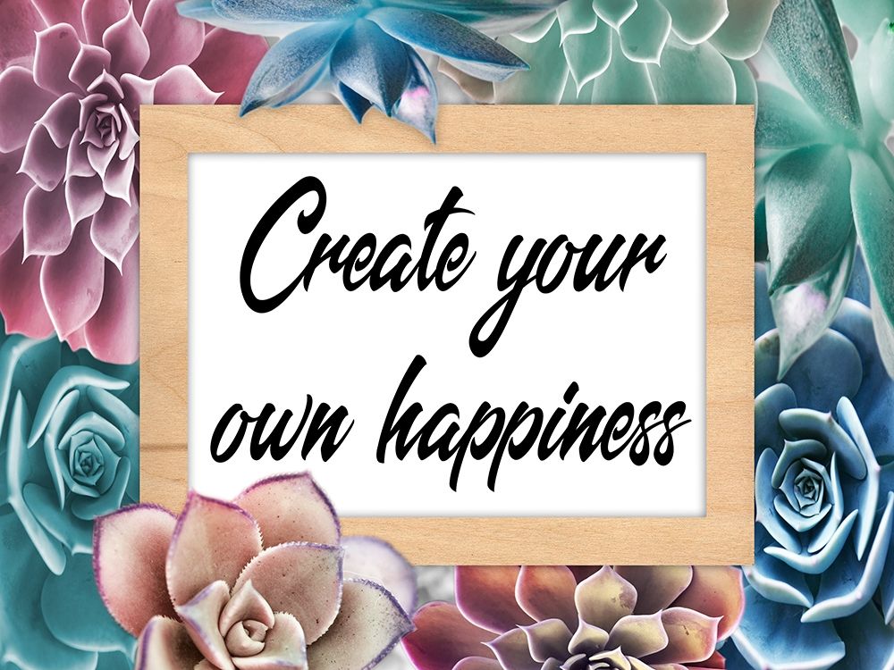 Create Happiness 1 art print by Marcus Prime for $57.95 CAD