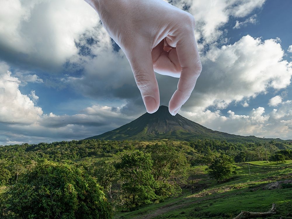 Piercing Volcano 1 art print by Marcus Prime for $57.95 CAD