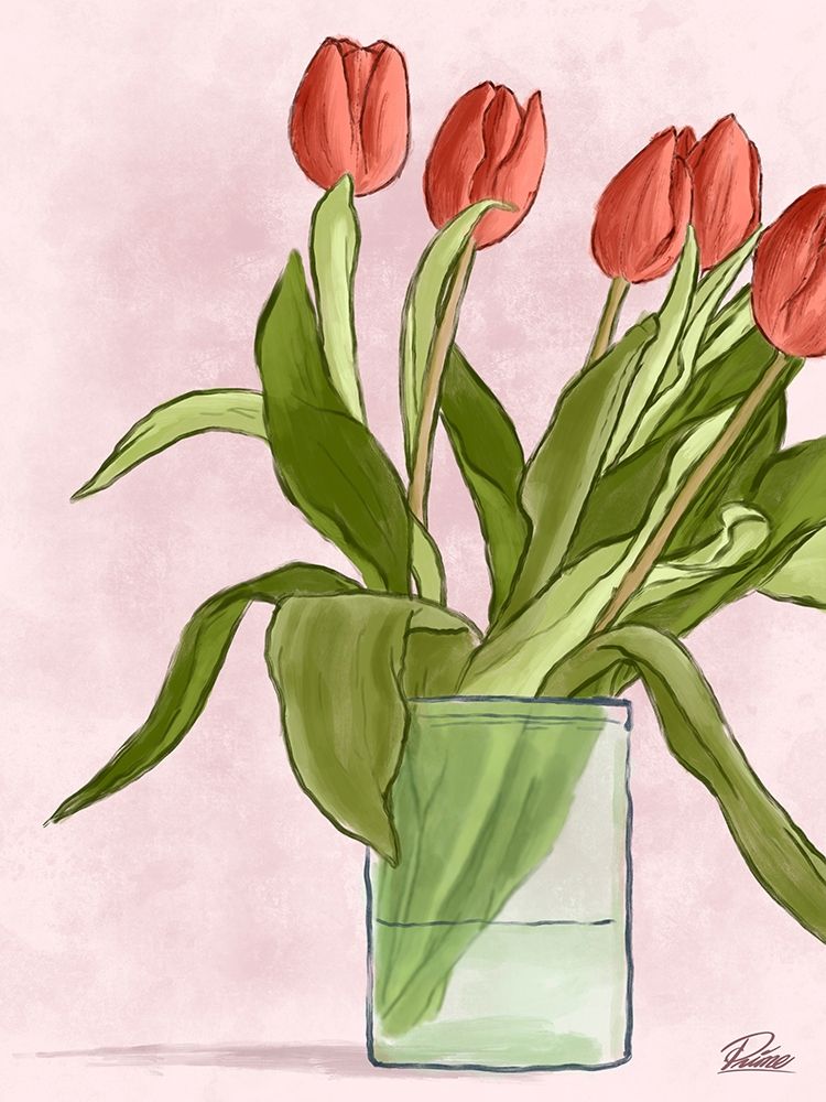 Kissable Blooms 1 art print by Marcus Prime for $57.95 CAD