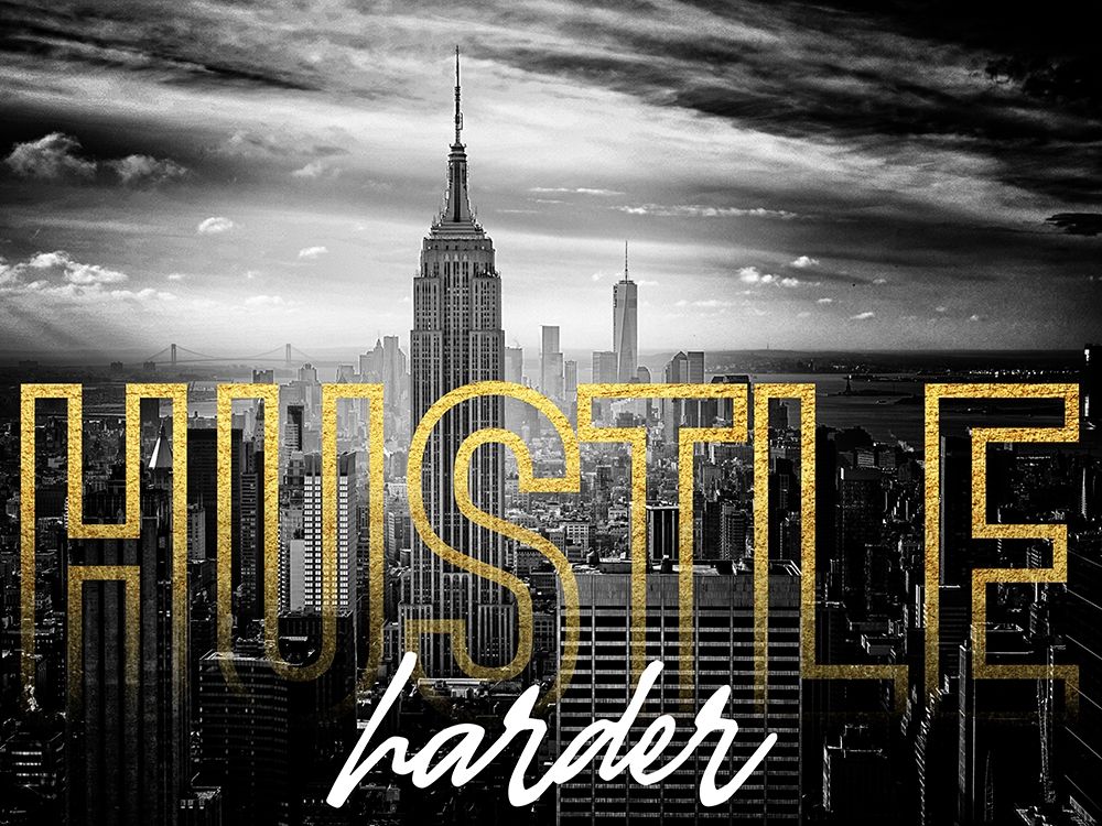 Hustle Hard 1 art print by Marcus Prime for $57.95 CAD
