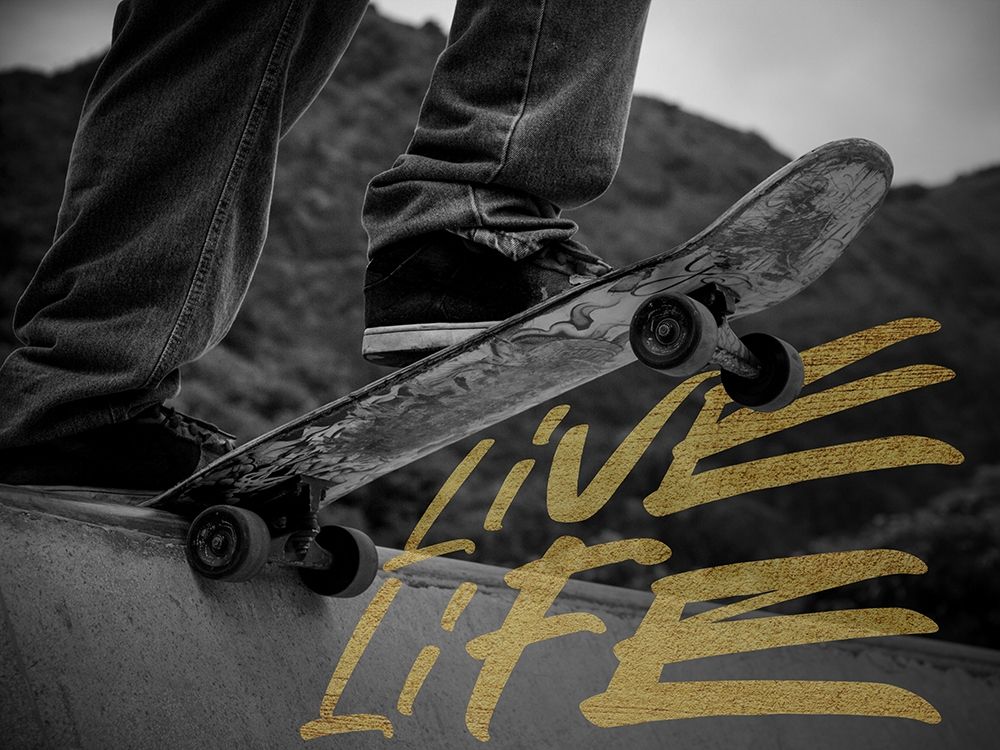 Live Life art print by Marcus Prime for $57.95 CAD