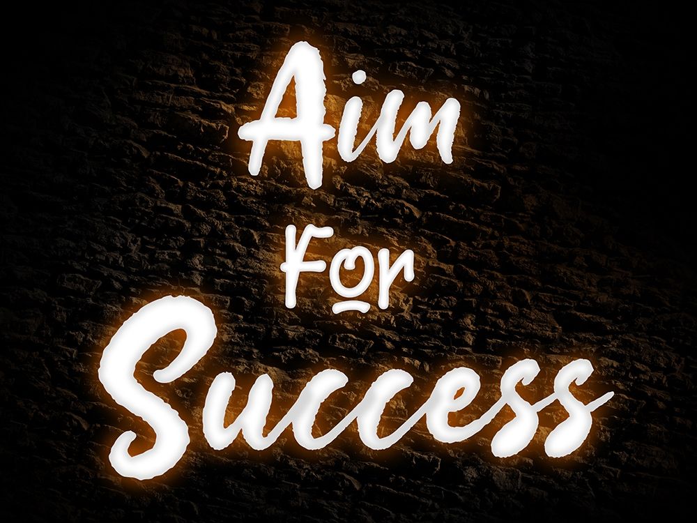 Aim For Success art print by Marcus Prime for $57.95 CAD