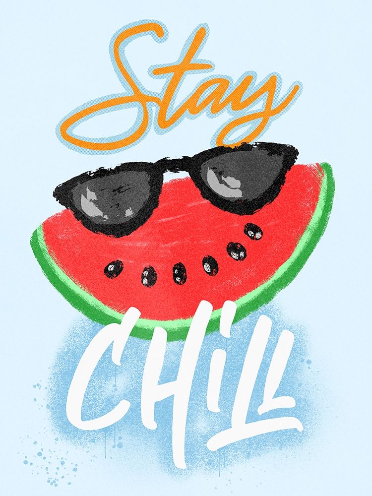 Stay Chill art print by Marcus Prime for $57.95 CAD