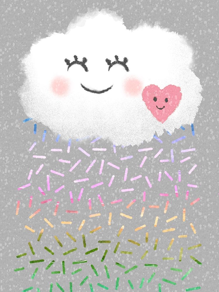 Sprinkle Shower 1 art print by Marcus Prime for $57.95 CAD