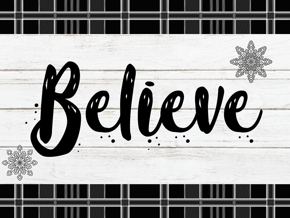 Vintage Believe 1 art print by Marcus Prime for $57.95 CAD