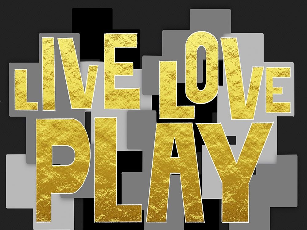 Live Love Play 2 art print by Marcus Prime for $57.95 CAD