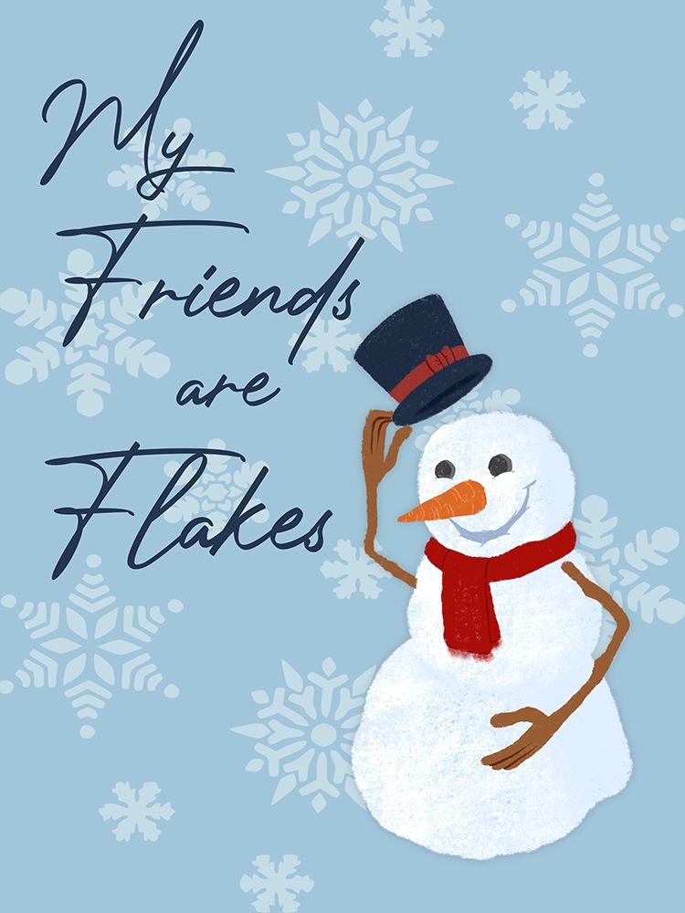 Flake Friends art print by Marcus Prime for $57.95 CAD