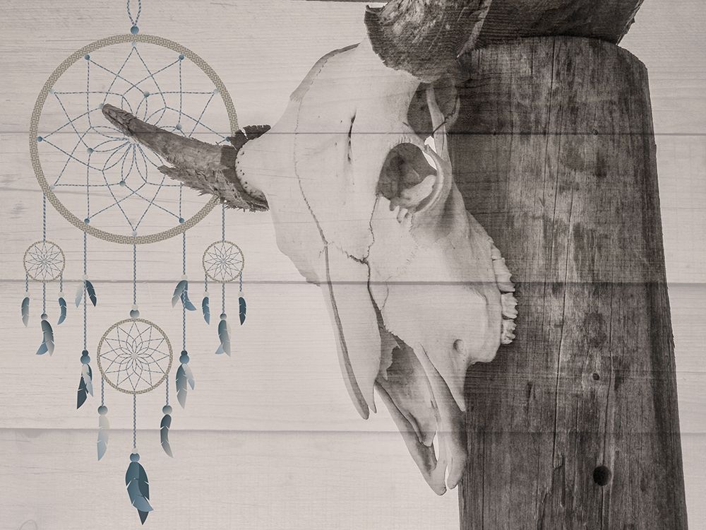 Dreaming Skull art print by Marcus Prime for $57.95 CAD