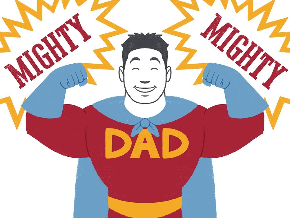 Mighty Mighty Dad art print by Marcus Prime for $57.95 CAD