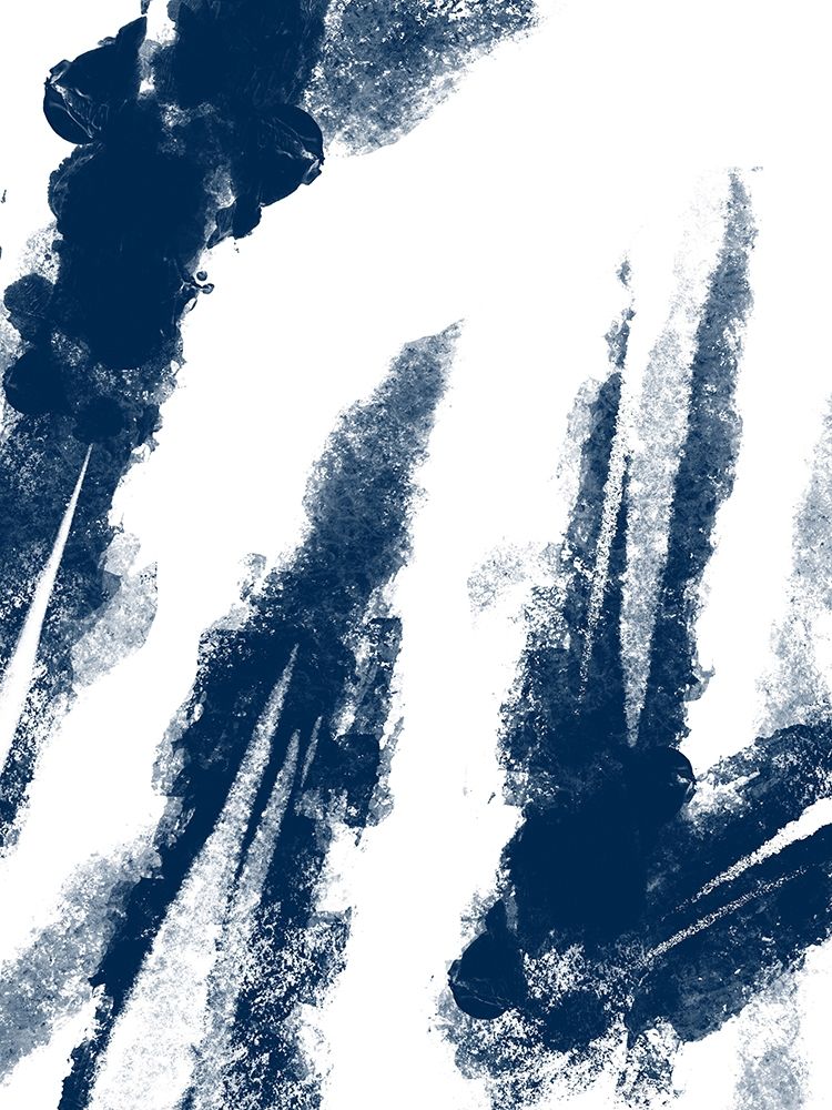 Navy Striking Seams 2 art print by Marcus Prime for $57.95 CAD